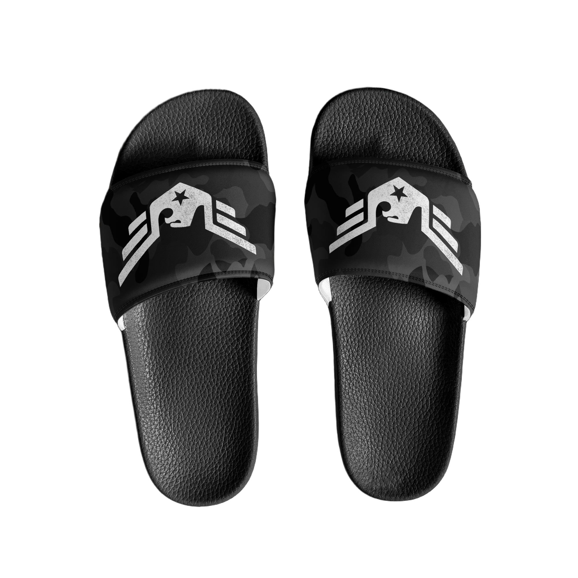 mens-slides-black-front-6626c55e5beea.jpg Camo Slides - Image 1