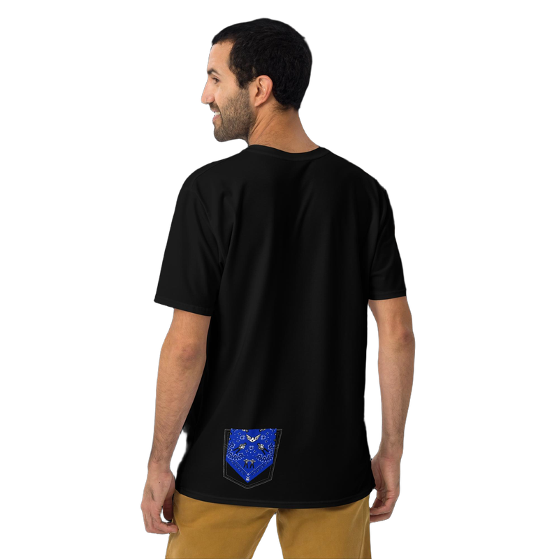 Blue Flagging Left Shirt