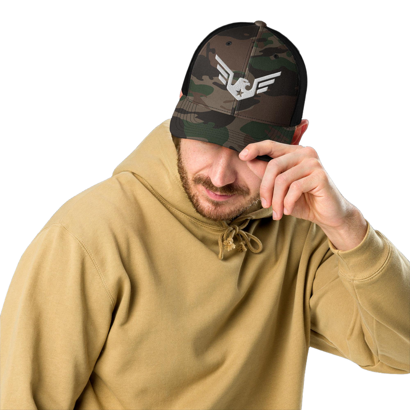Eagle Camo Trucker Hat