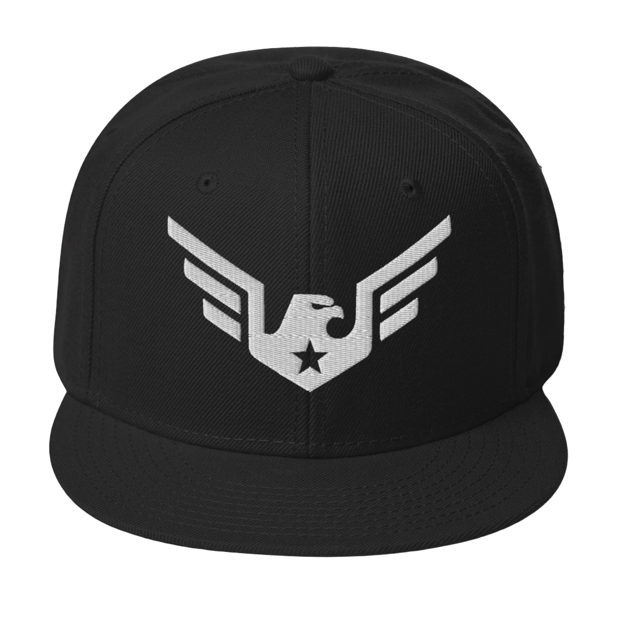 snapback-black-front-6626cfe92f9e1.jpg Eagle SnapBack Hat - Image 1