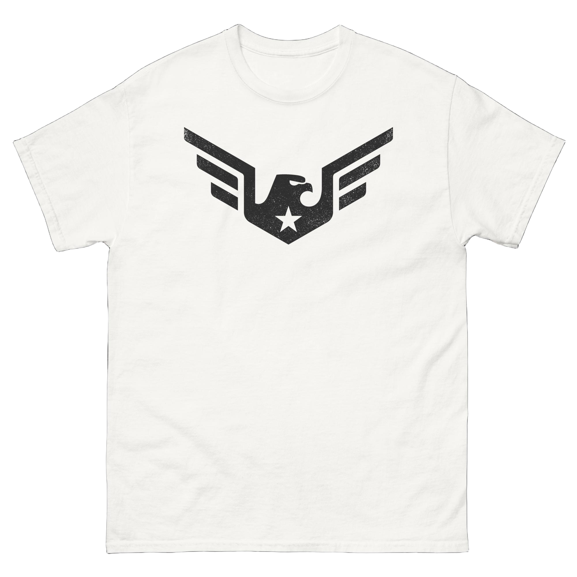 unisex-classic-tee-white-front-67895819b4343.jpg Eagle White Tee - Image 1