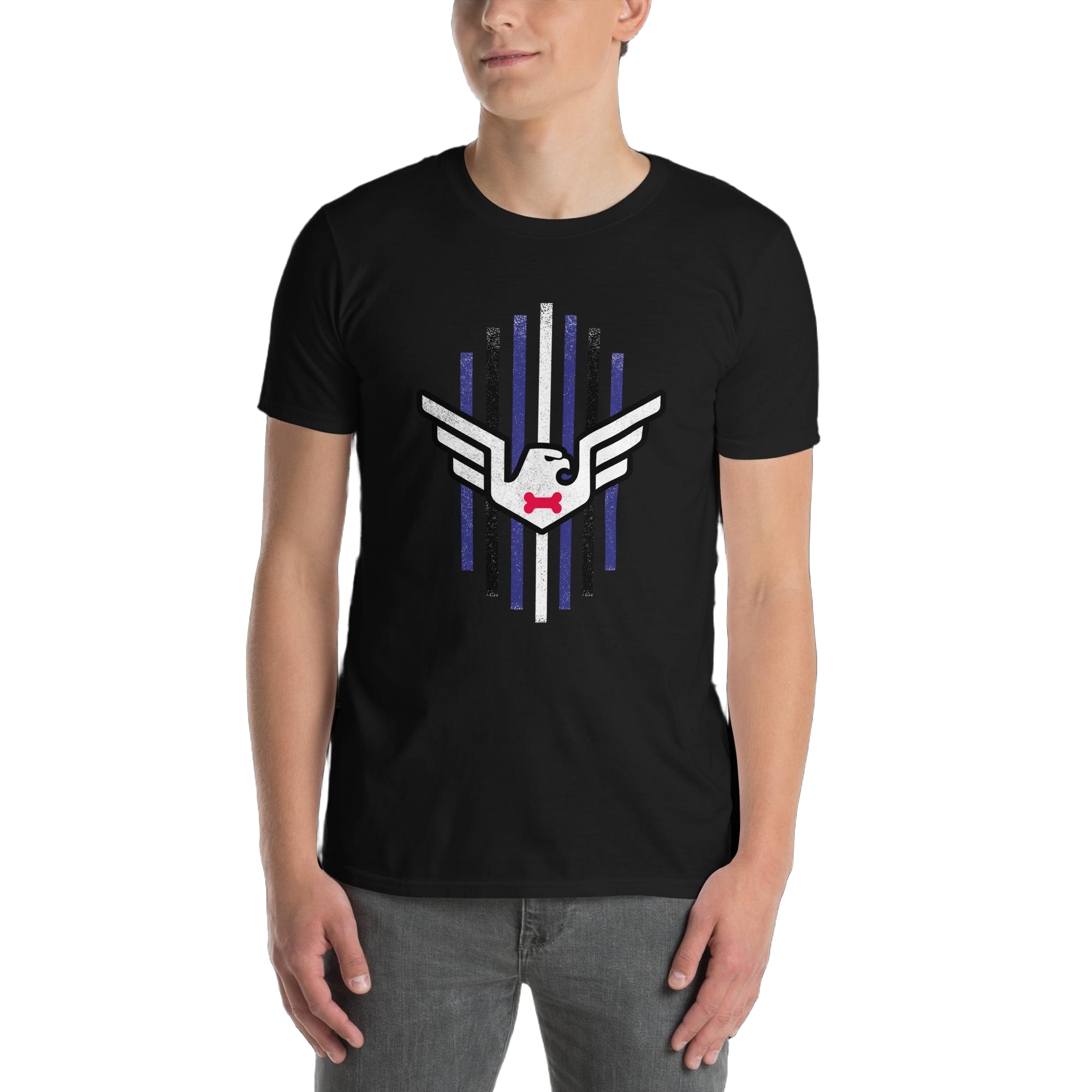 unisex-basic-softstyle-t-shirt-black-front-67896584af1bc.jpg Puppy Pride Tee - Image 1